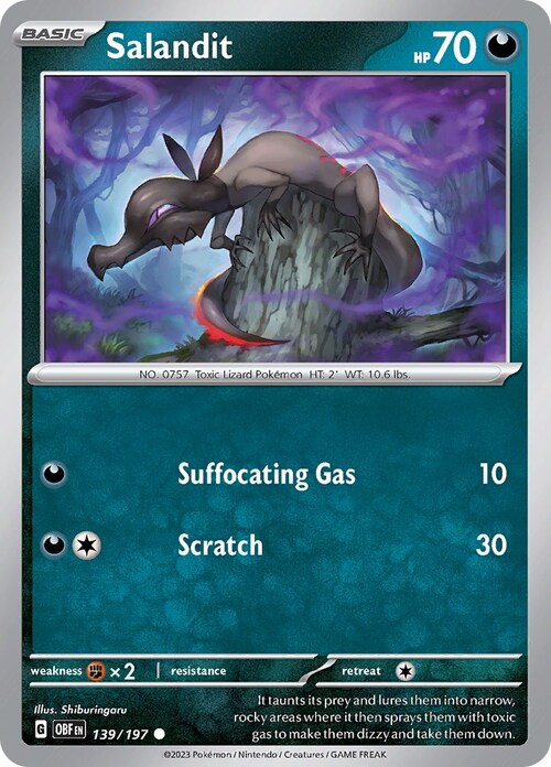 Salandit Card Front