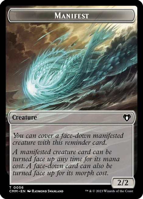 Manifest // Phyrexian Germ Card Front