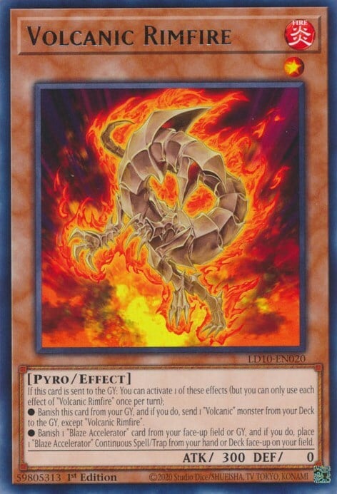 Volcanic Rimfire Card Front