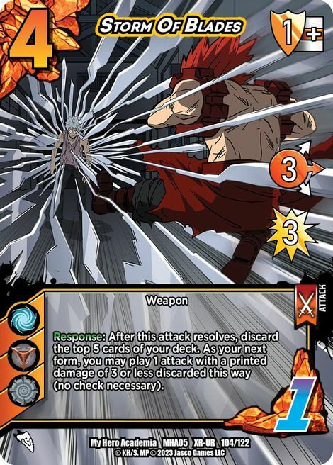 Storm of Blades Card Front