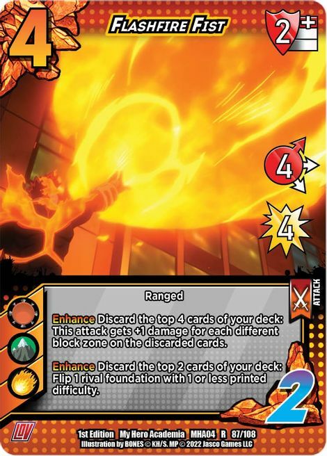 Flashfire Fist Card Front