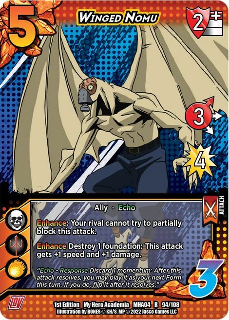 Winged Nomu Card Front