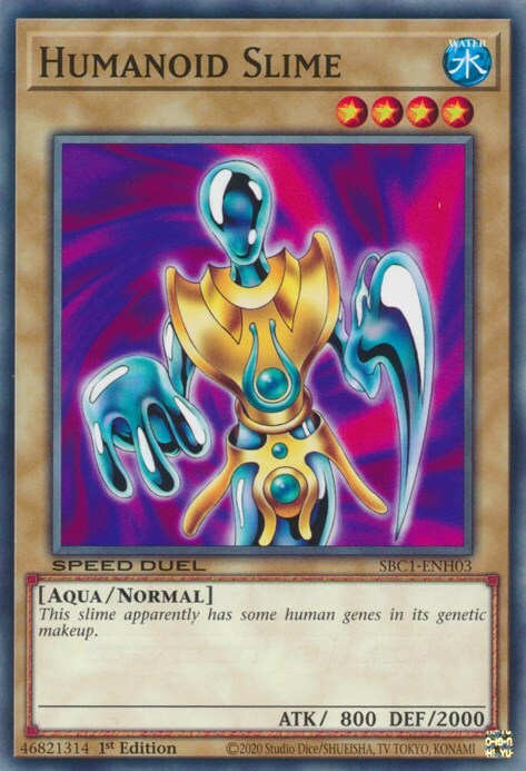 Humanoid Slime Card Front