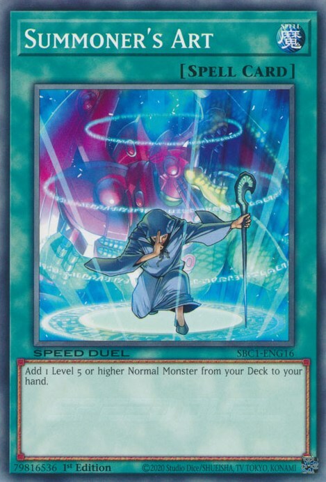 Summoner's Art Card Front