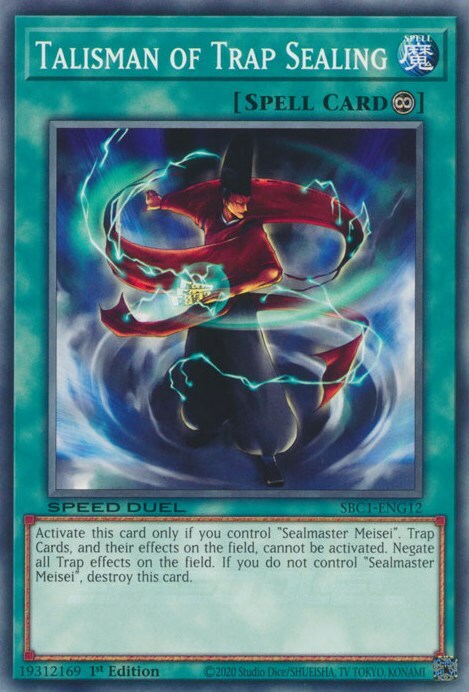 Talisman of Trap Sealing Card Front