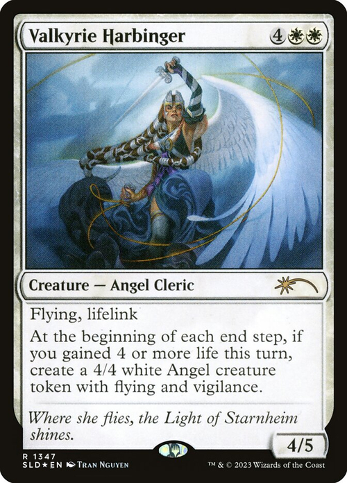 Valkyrie Harbinger Card Front