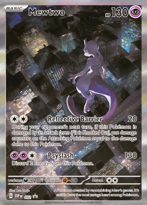 Mewtwo Card Front