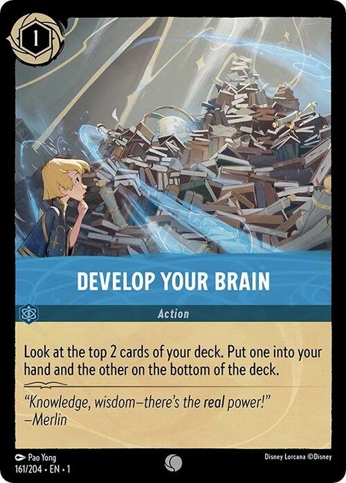 Develop Your Brain Card Front