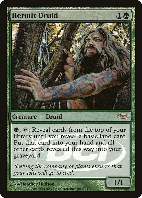 Hermit Druid Card Front