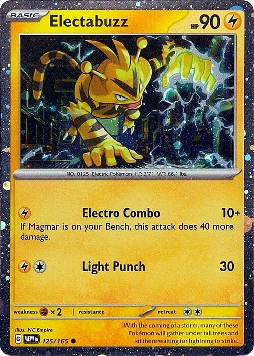 Electabuzz Card Front