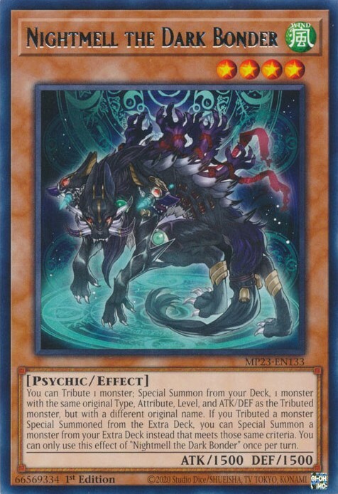 Nightmell the Dark Bonder Card Front