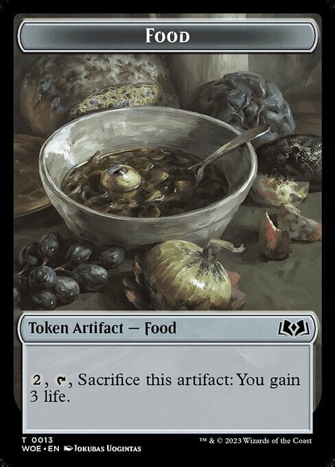 Food // Knight Card Front