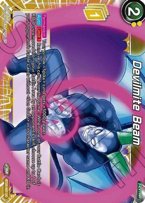 Devilmite Beam Card Front