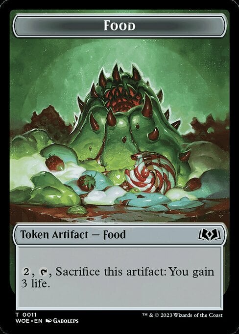 Food // Elemental Card Front