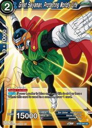 Great Saiyaman, Protecting Wordly Life