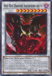 Hot Red Dragon Archfiend Abyss