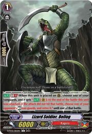 Lizard Soldier, Bellog