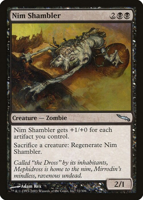 Nim Shambler Card Front