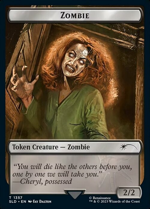 Zombie Card Front