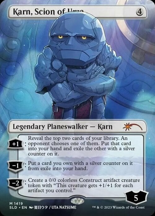 Karn, Scion of Urza Card Front