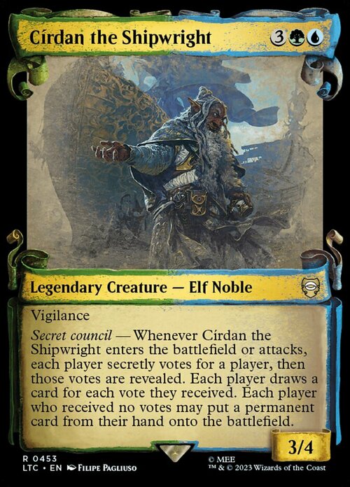 Círdan the Shipwright Card Front