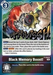 Black Memory Boost!