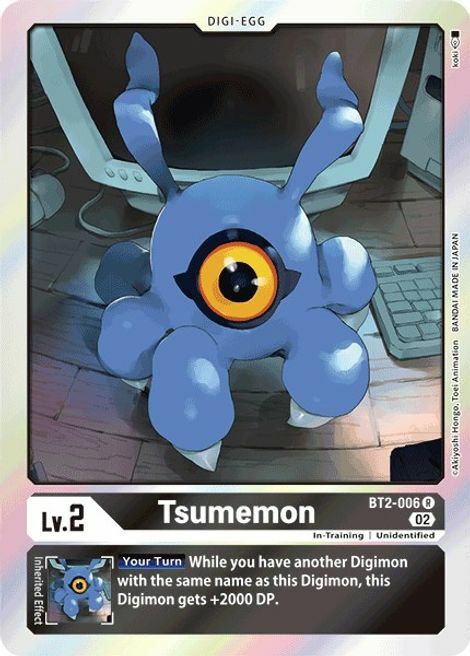 Tsumemon Card Front