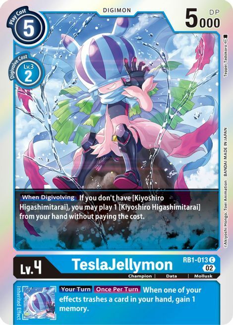 TeslaJellymon Card Front