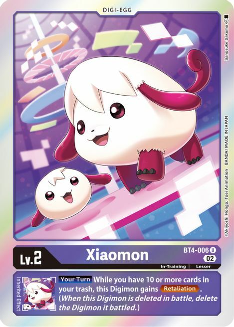 Xiaomon Card Front