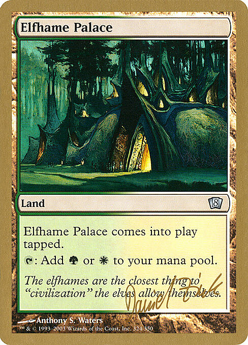 Elfhame Palace Card Front