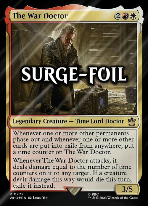 The War Doctor Card Front