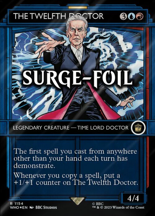 The Twelfth Doctor Card Front