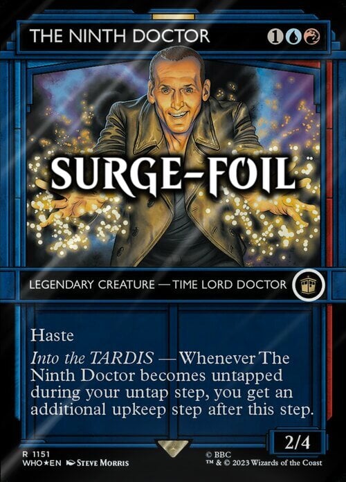 The Ninth Doctor Card Front