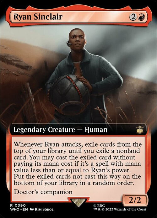 Ryan Sinclair Card Front