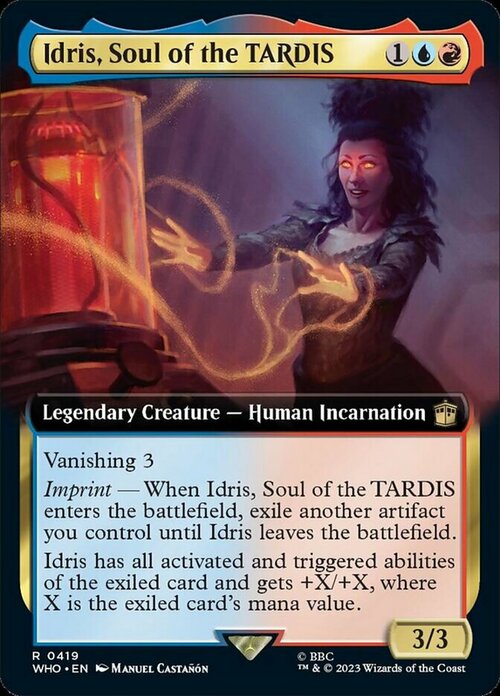 Idris, Soul of the TARDIS Card Front