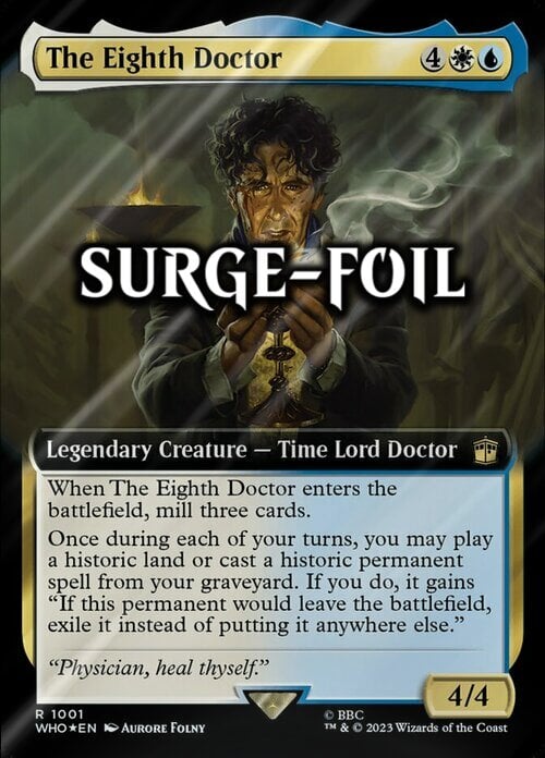 The Eighth Doctor Card Front