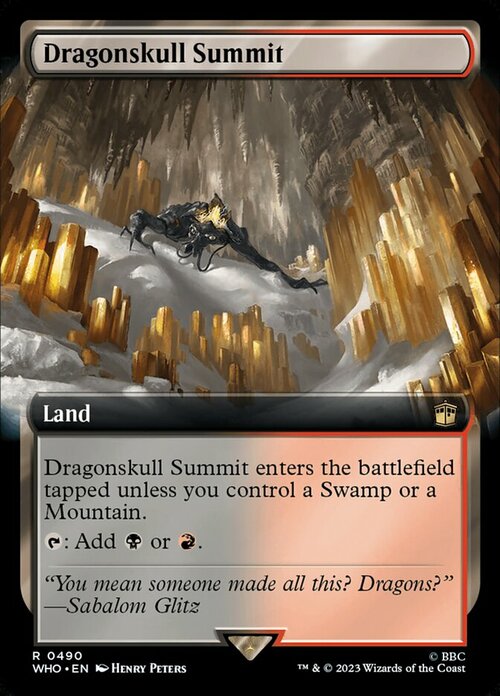 Dragonskull Summit Card Front