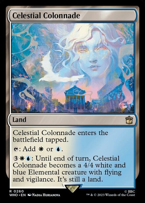 Celestial Colonnade Card Front