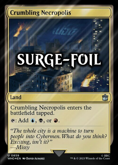 Crumbling Necropolis Card Front