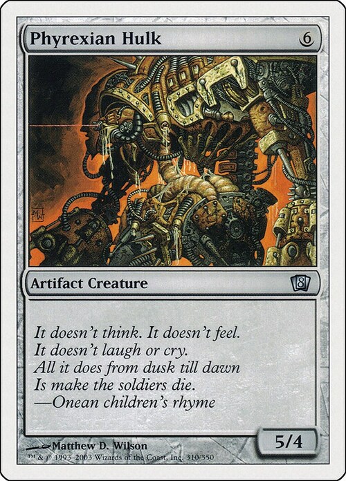 Phyrexian Hulk Card Front