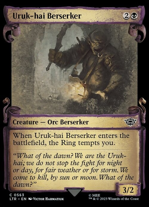 Uruk-hai Berserker Card Front