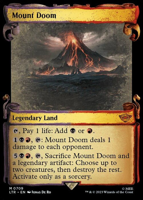 Mount Doom Card Front