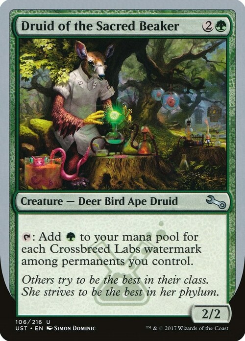 Druid of the Sacred Beaker Card Front