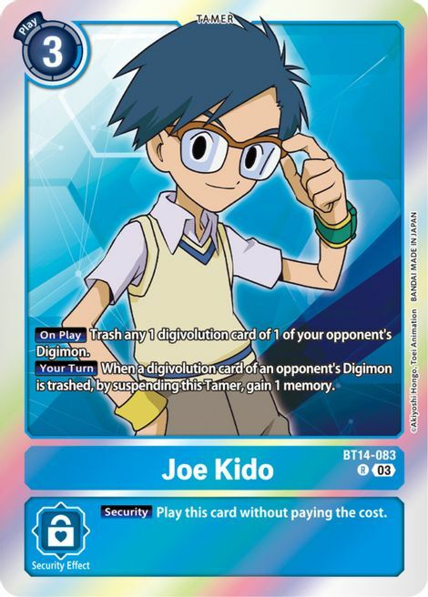 Joe Kido Card Front