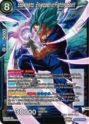 SSB Vegito, Enveloped in Fighting Spirit