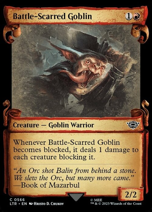 Battle-Scarred Goblin Card Front