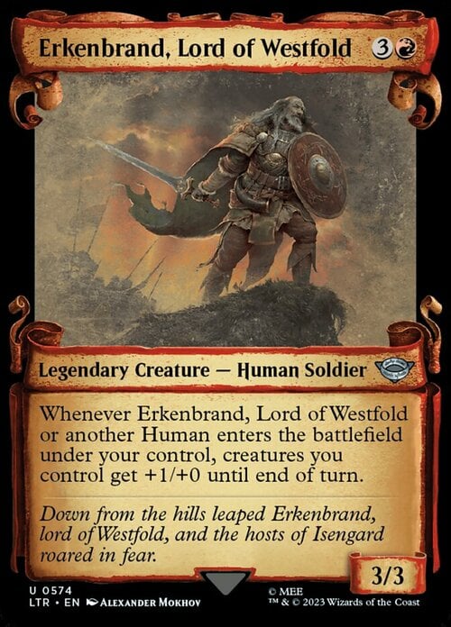 Erkenbrand, Lord of Westfold Card Front