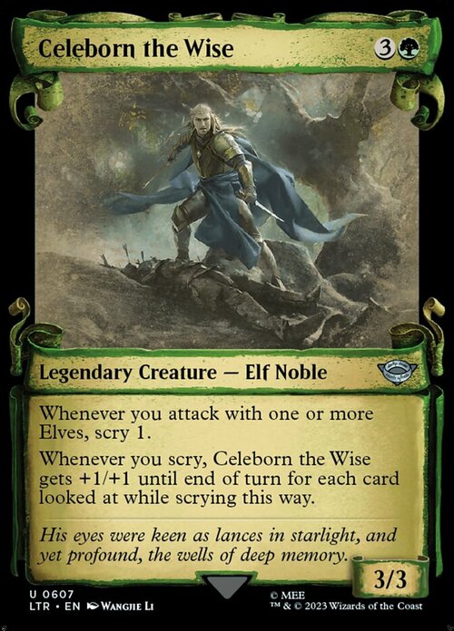 Celeborn the Wise Card Front