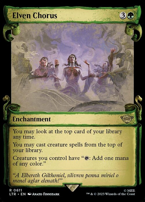 Elven Chorus Card Front