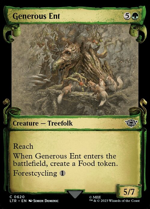 Generous Ent Card Front